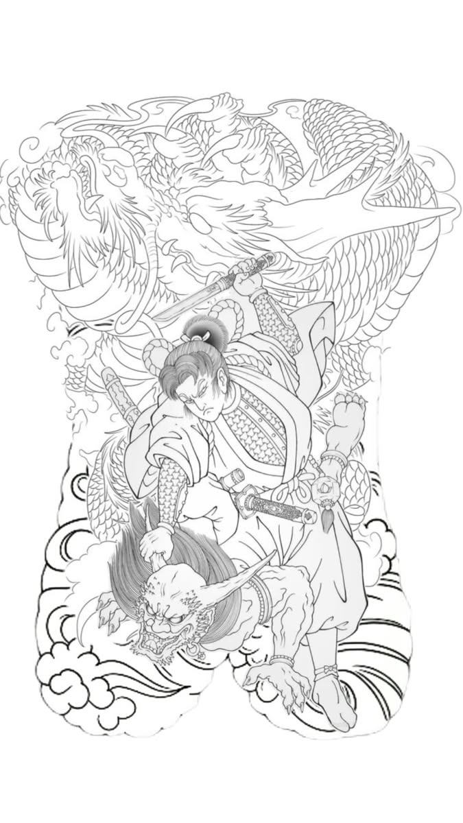 900+ ý tưởng hay nhất về Samurai tattoo trong 2026