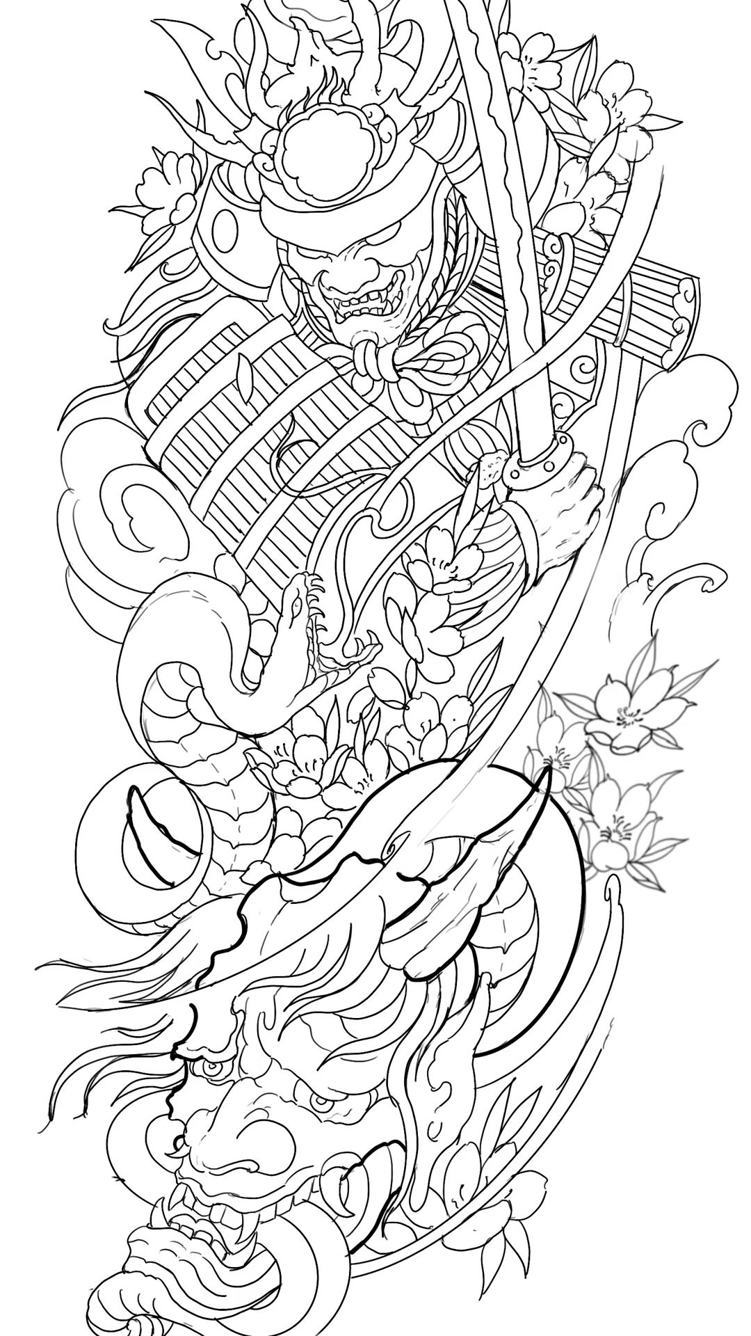 900+ ý tưởng hay nhất về Samurai tattoo trong 2026