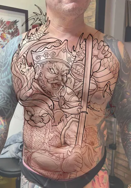 900+ ý tưởng hay nhất về Samurai tattoo trong 2026