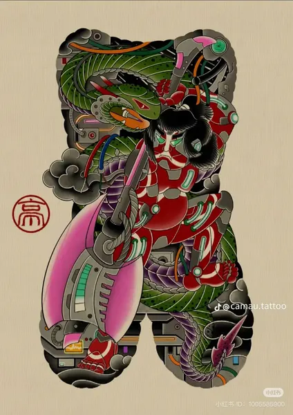 900+ ý tưởng hay nhất về Samurai tattoo trong 2026