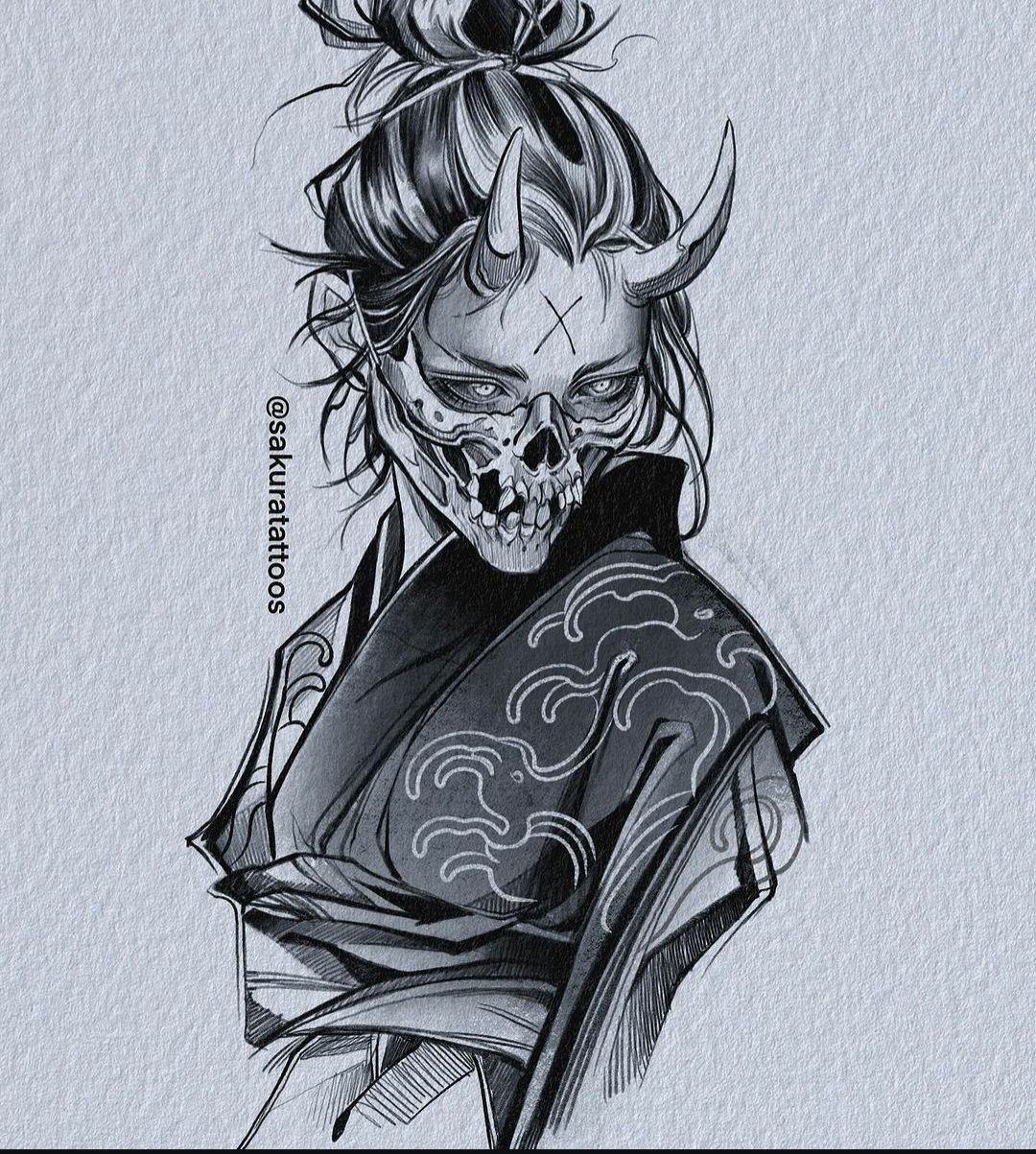 900+ ý tưởng hay nhất về Samurai tattoo trong 2026