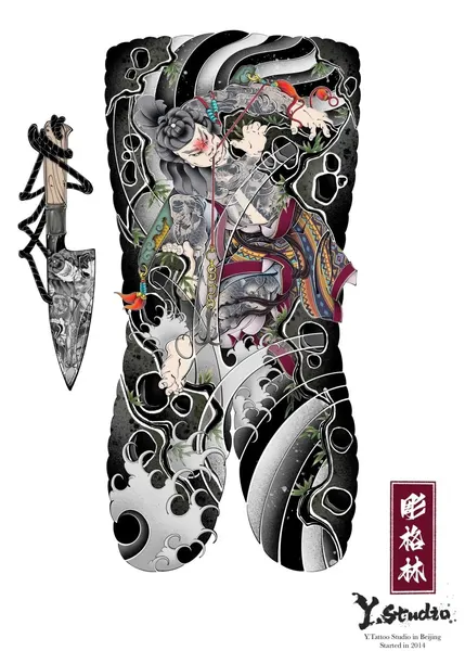 900+ ý tưởng hay nhất về Samurai tattoo trong 2026