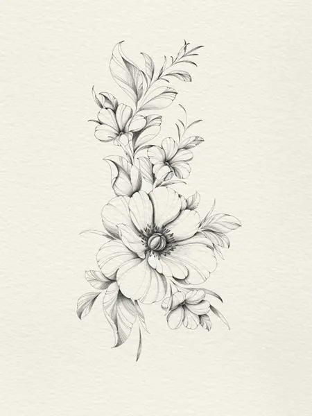 flowers tattoo