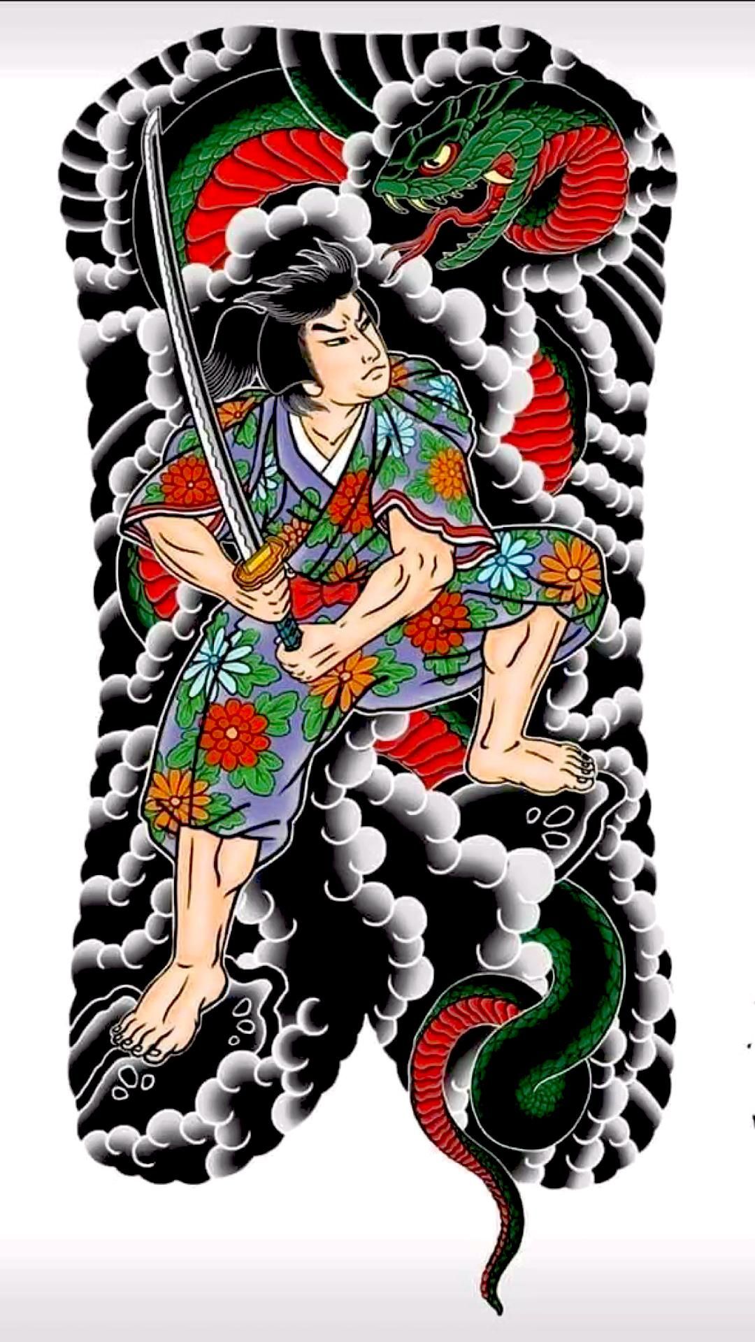 900+ ý tưởng hay nhất về Samurai tattoo trong 2026