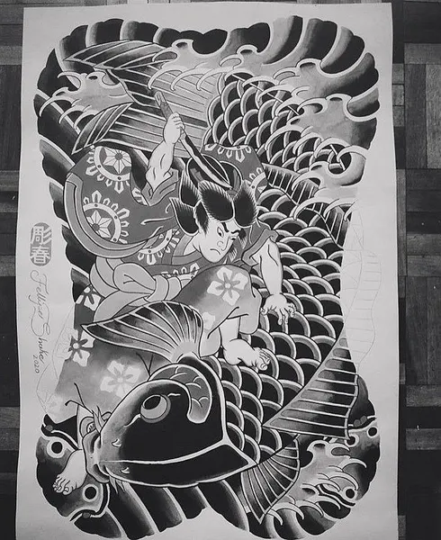 900+ ý tưởng hay nhất về Samurai tattoo trong 2026