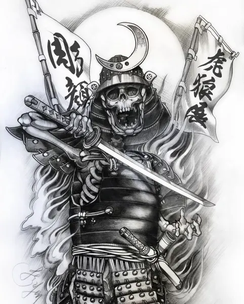 900+ ý tưởng hay nhất về Samurai tattoo trong 2026