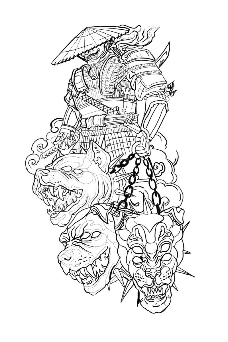 900+ ý tưởng hay nhất về Samurai tattoo trong 2026