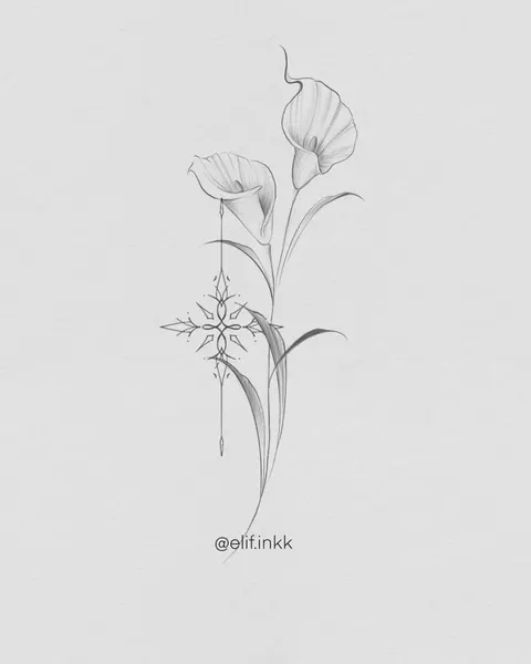 flowers tattoo