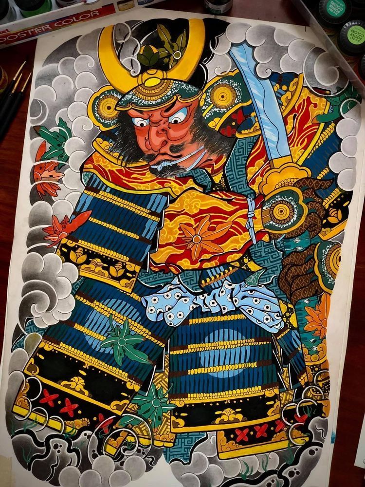 900+ ý tưởng hay nhất về Samurai tattoo trong 2026