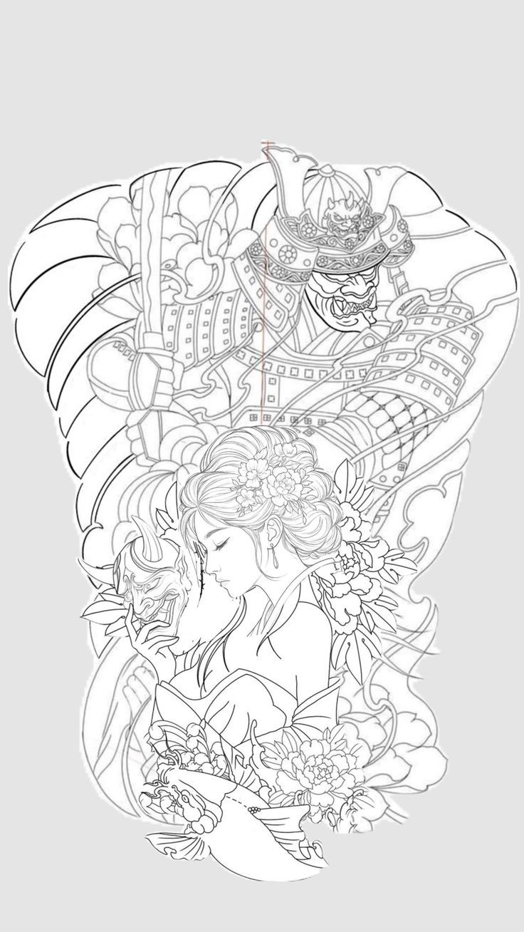 900+ ý tưởng hay nhất về Samurai tattoo trong 2026