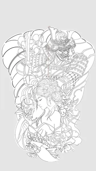 900+ ý tưởng hay nhất về Samurai tattoo trong 2026