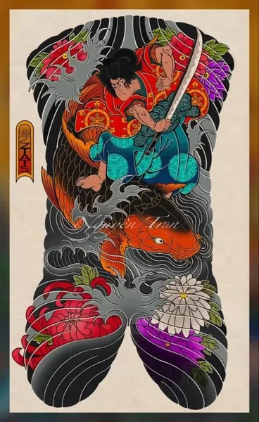 900+ ý tưởng hay nhất về Samurai tattoo trong 2026