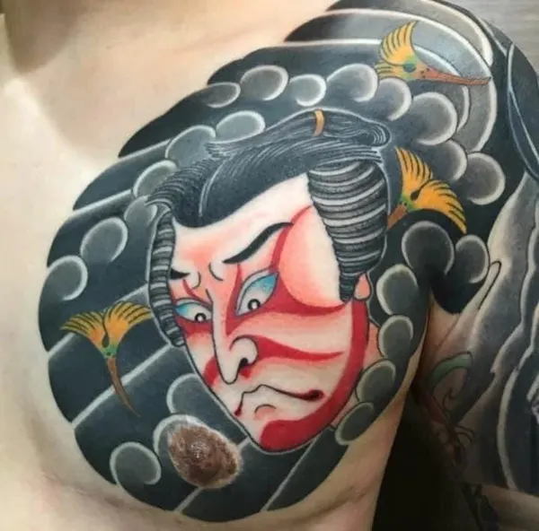 탈, 고궁, 요괴, 일본, 가부키, 아시아, 사무라이, 일본 구름, 일본 단풍, 일본 전통, 한국 전통, 한국, 한국 장식