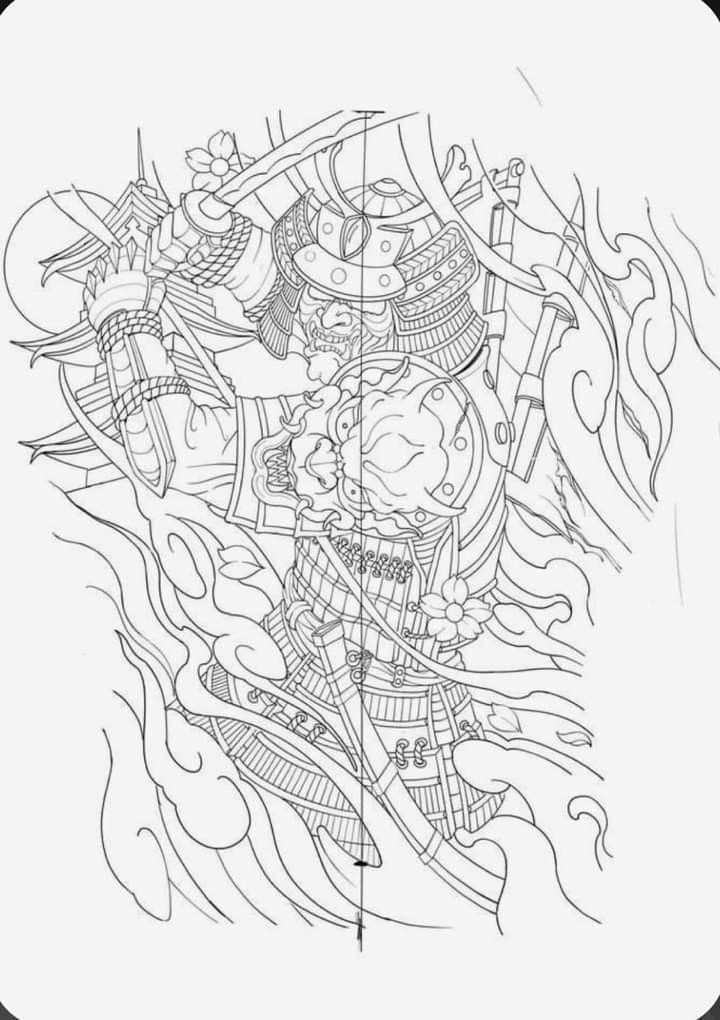 900+ ý tưởng hay nhất về Samurai tattoo trong 2026