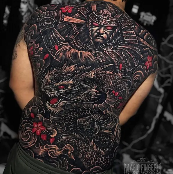 900+ ý tưởng hay nhất về Samurai tattoo trong 2026