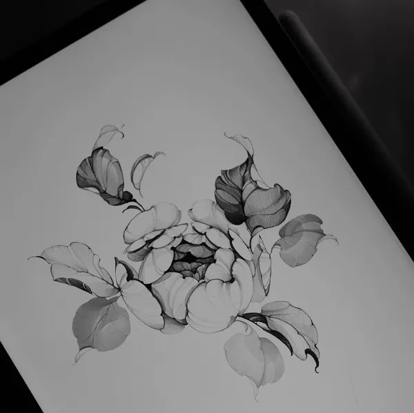 flowers tattoo