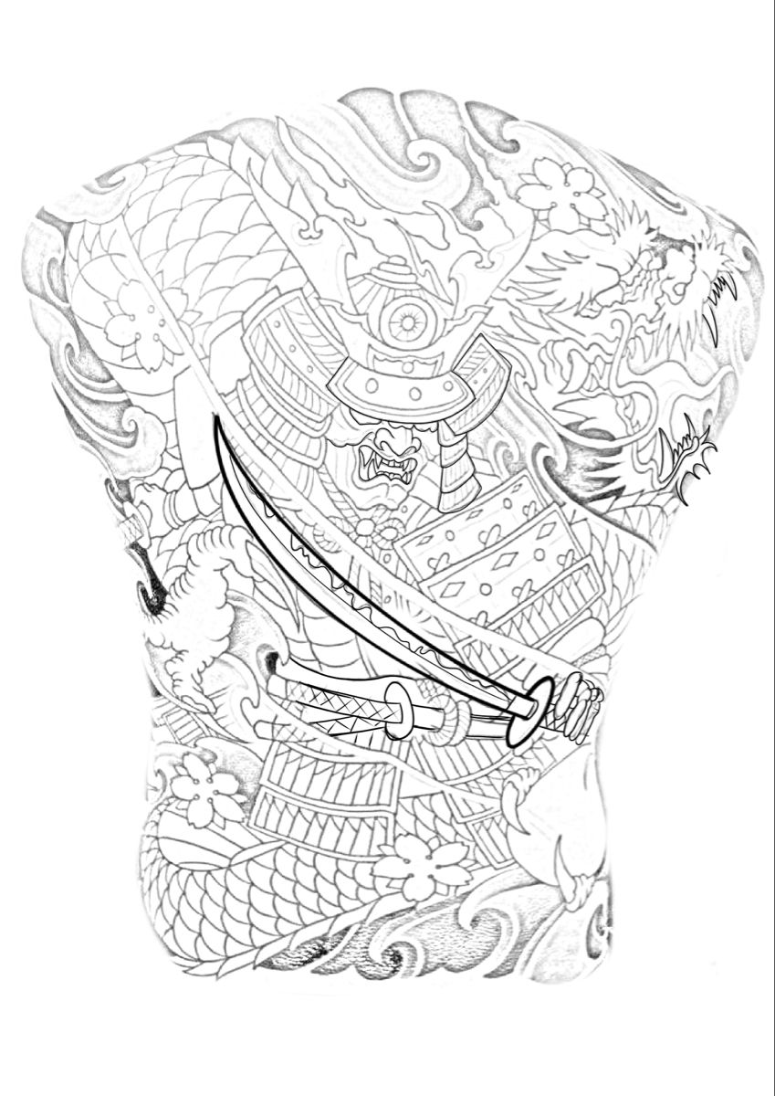 900+ ý tưởng hay nhất về Samurai tattoo trong 2026