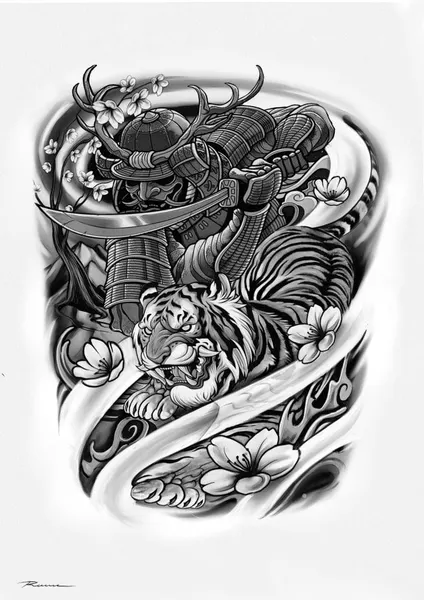 900+ ý tưởng hay nhất về Samurai tattoo trong 2026