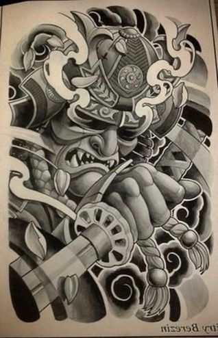 900+ ý tưởng hay nhất về Samurai tattoo trong 2026