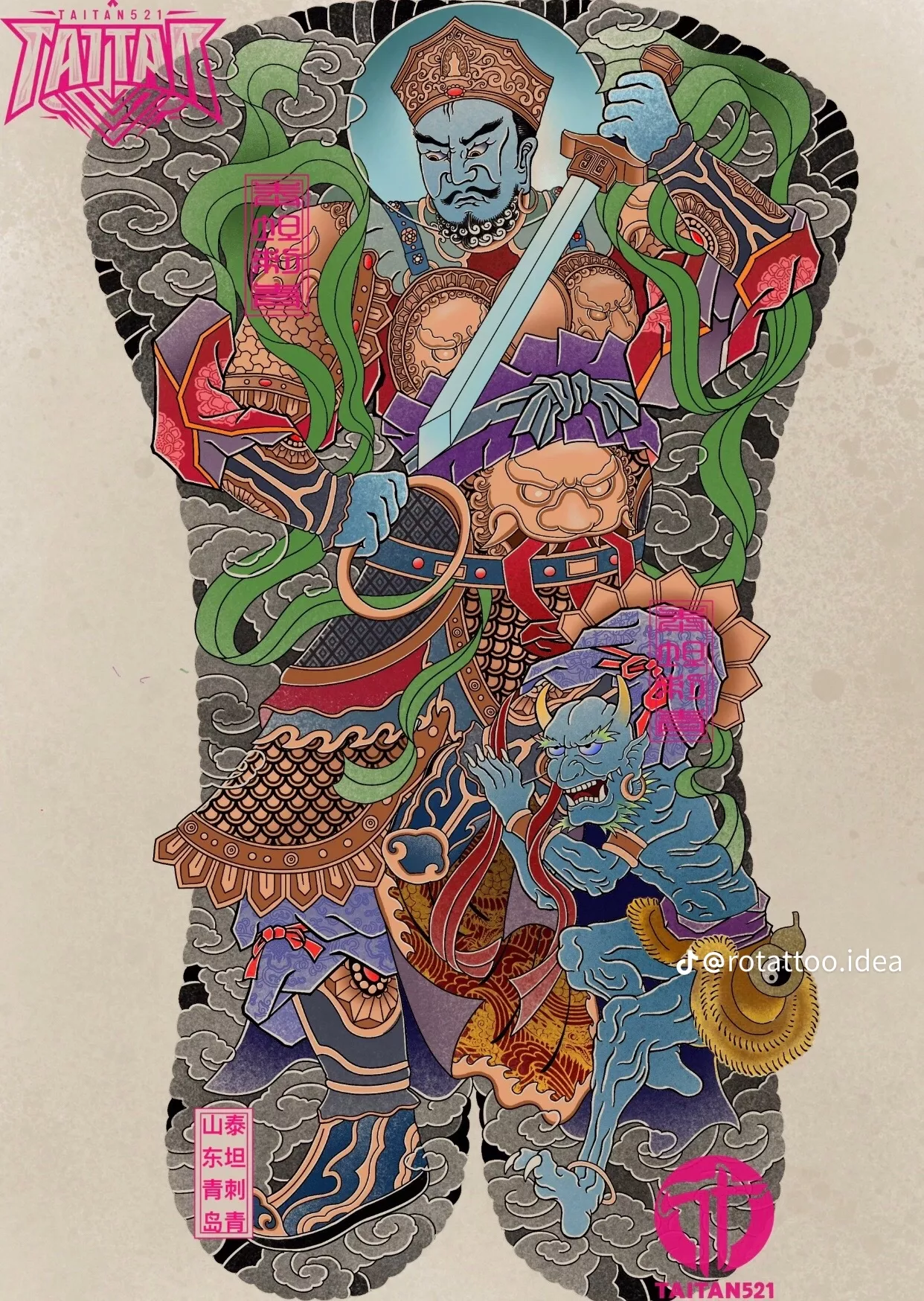 900+ ý tưởng hay nhất về Samurai tattoo trong 2026
