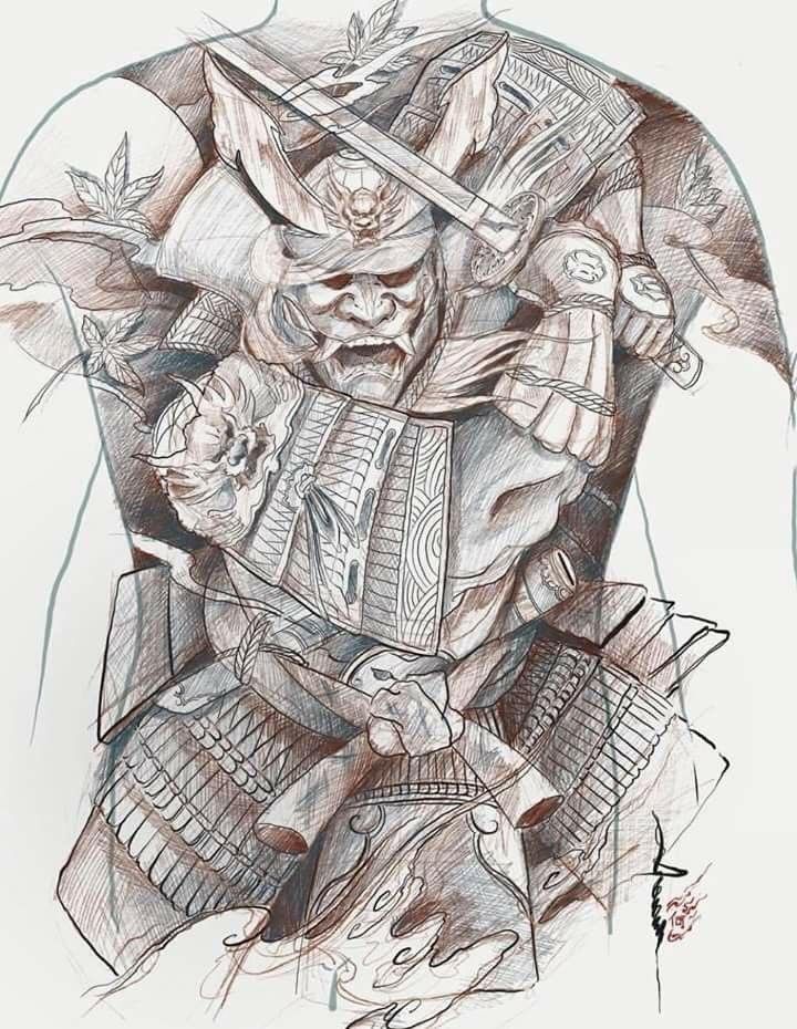 900+ ý tưởng hay nhất về Samurai tattoo trong 2026