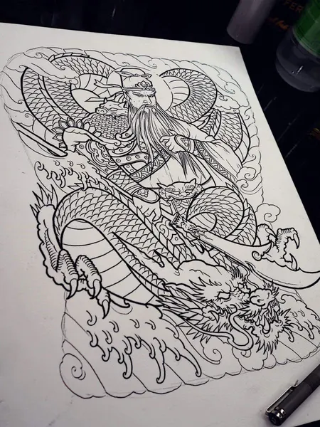 900+ ý tưởng hay nhất về Samurai tattoo trong 2026