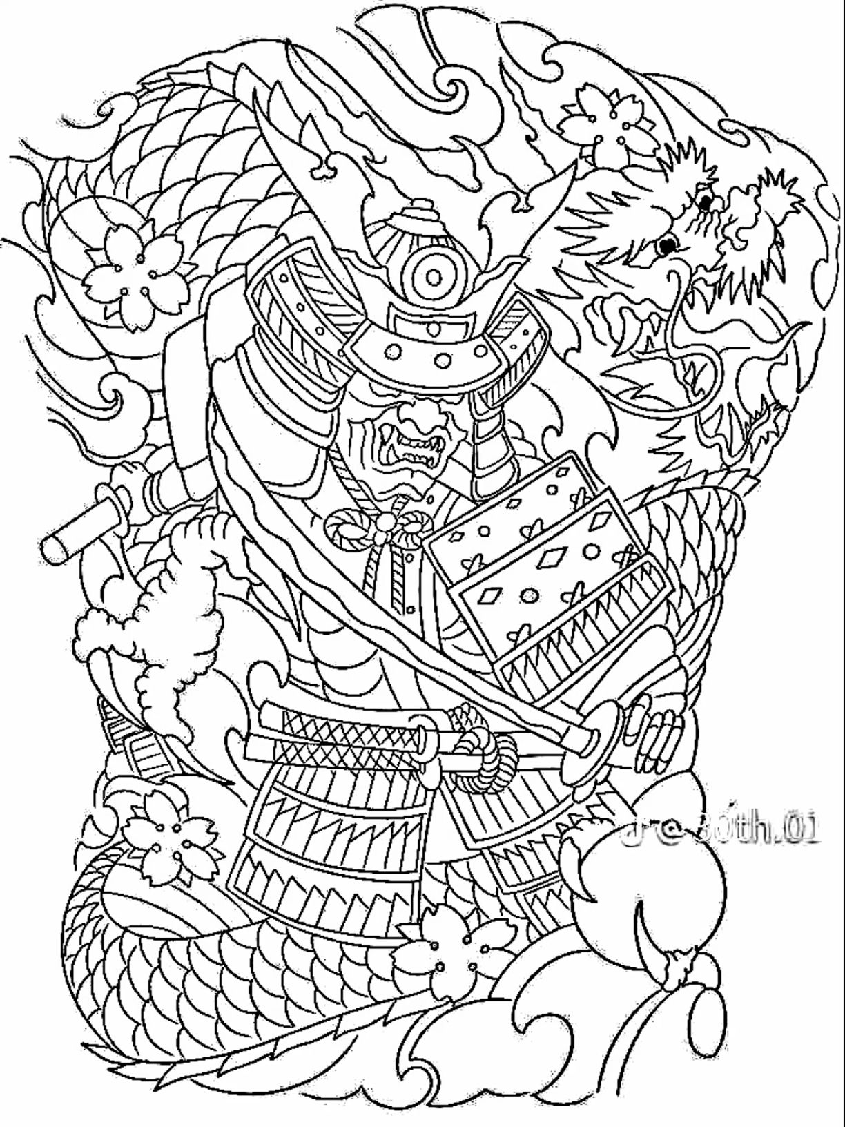 900+ ý tưởng hay nhất về Samurai tattoo trong 2026