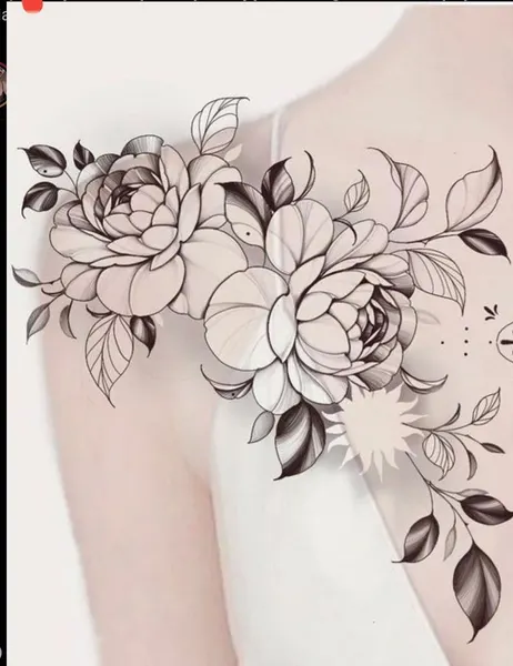 flowers tattoo