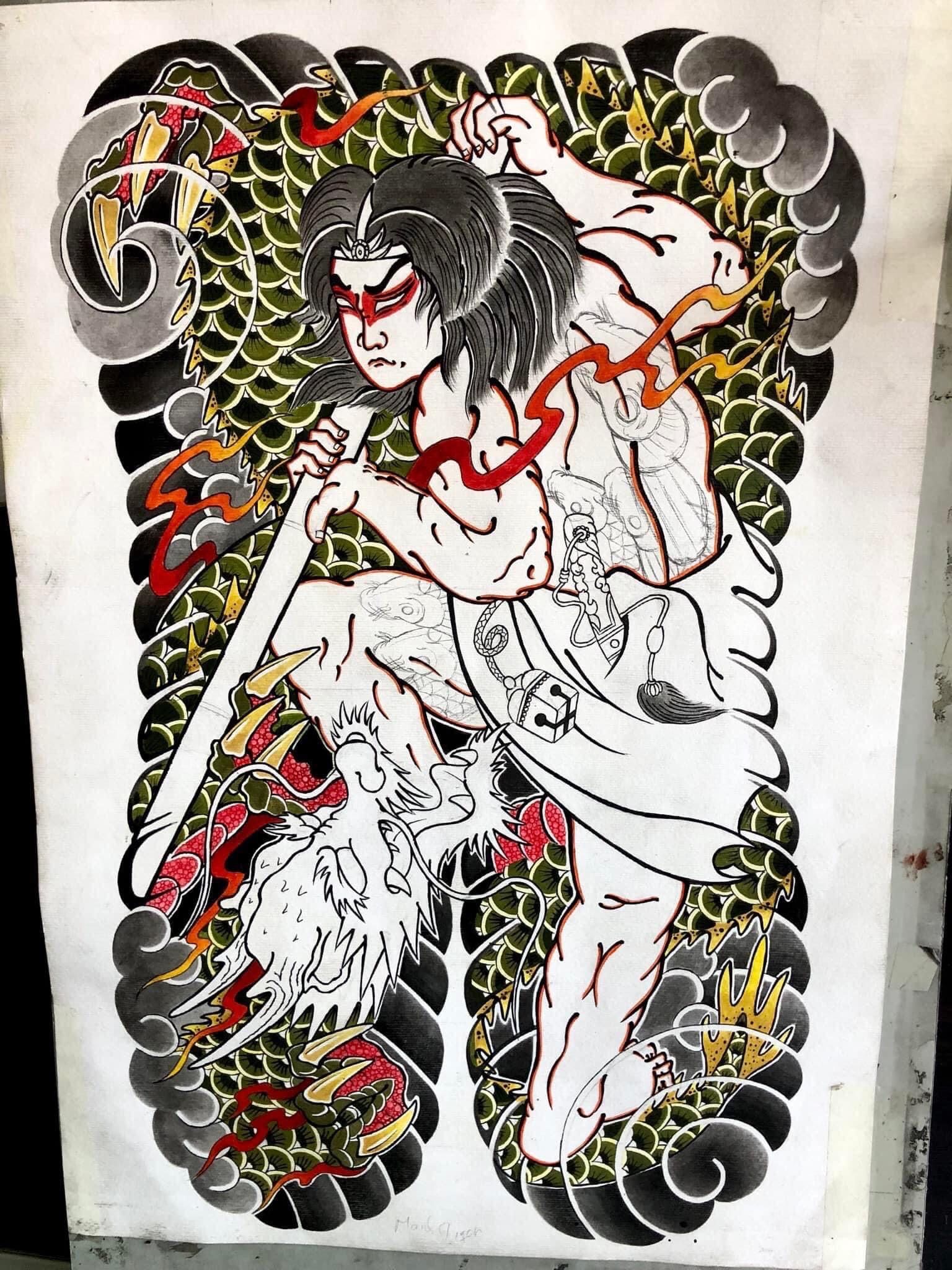 900+ ý tưởng hay nhất về Samurai tattoo trong 2026