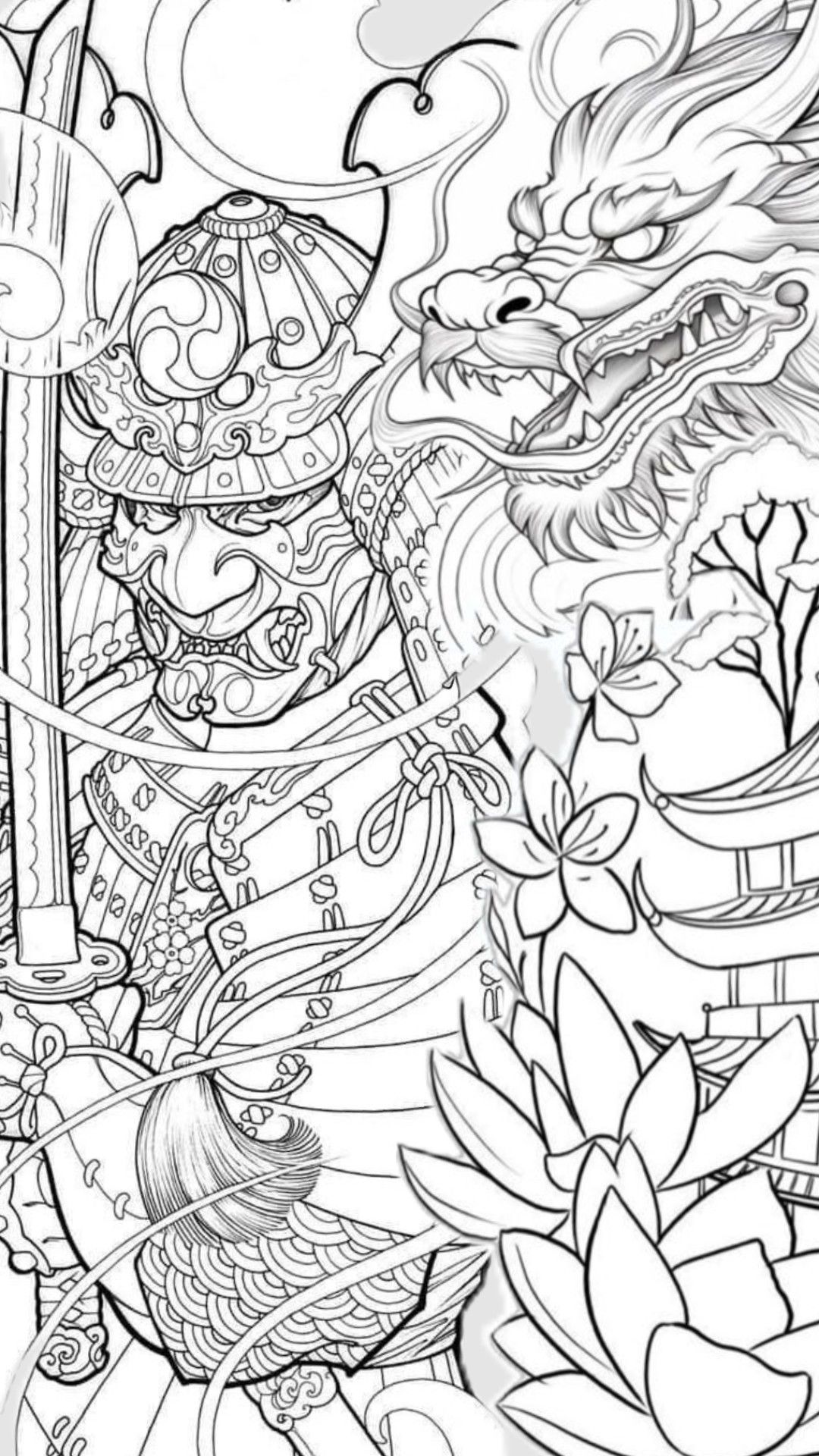 900+ ý tưởng hay nhất về Samurai tattoo trong 2026