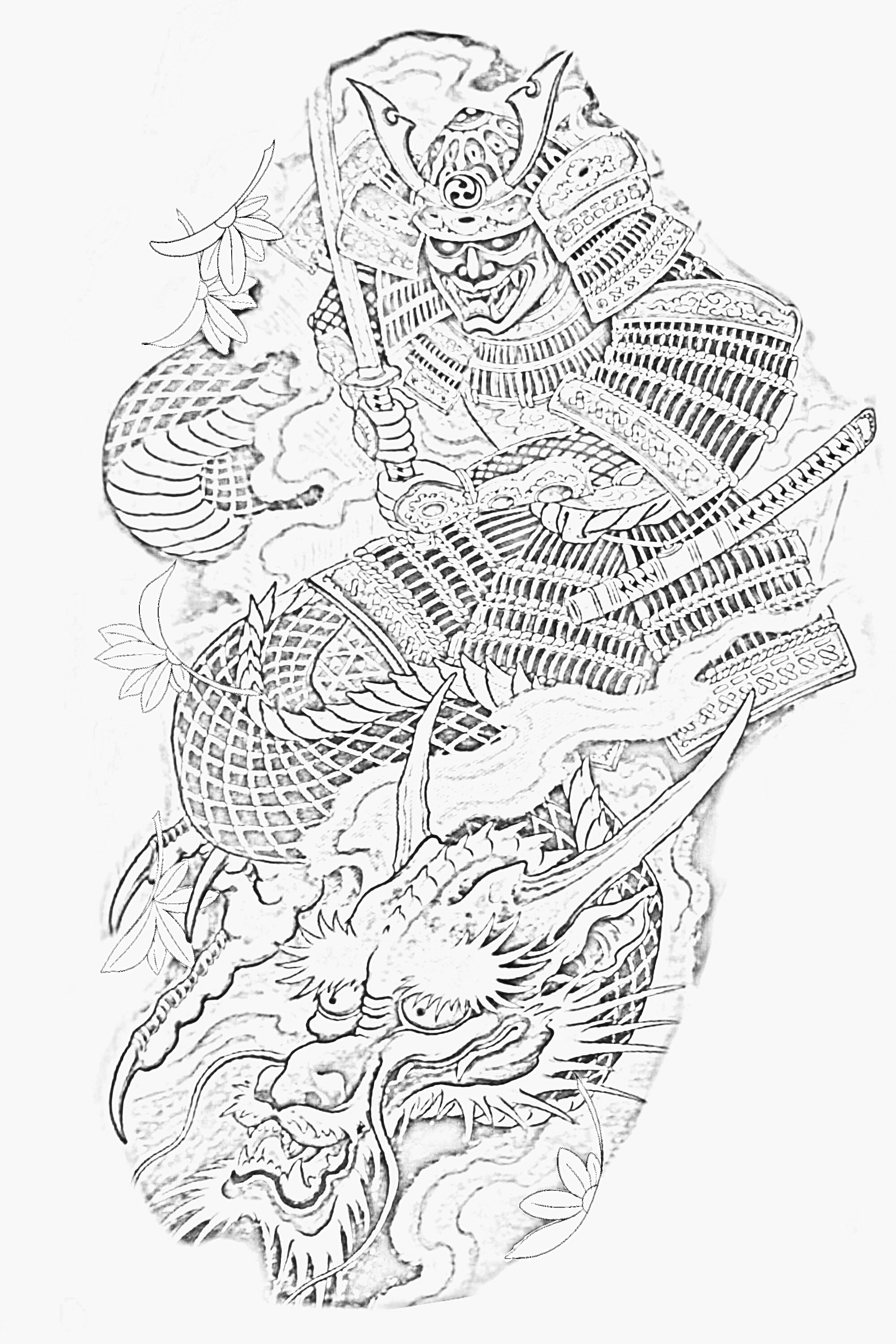 900+ ý tưởng hay nhất về Samurai tattoo trong 2026