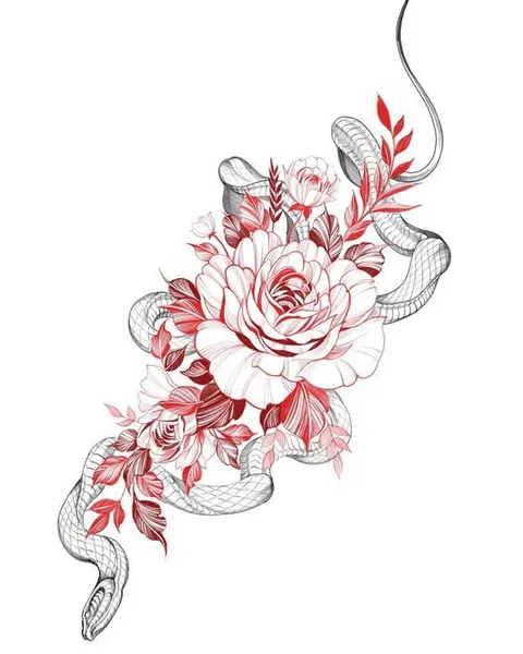 flowers tattoo