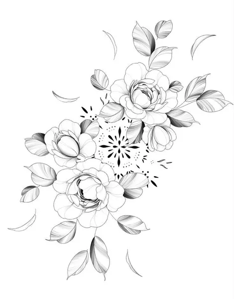 flowers tattoo