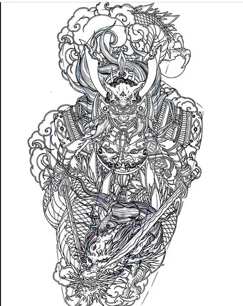 900+ ý tưởng hay nhất về Samurai tattoo trong 2026