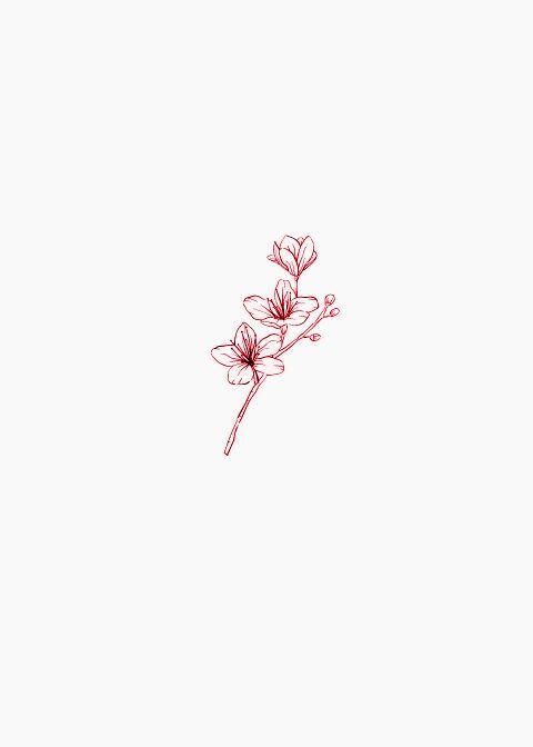 flowers tattoo