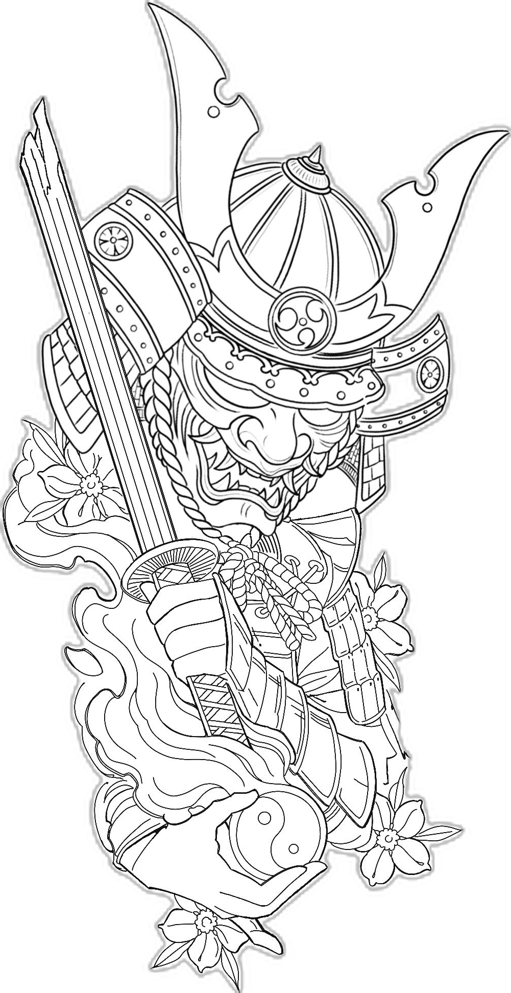 900+ ý tưởng hay nhất về Samurai tattoo trong 2026