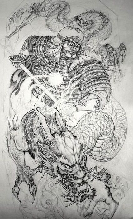 900+ ý tưởng hay nhất về Samurai tattoo trong 2026