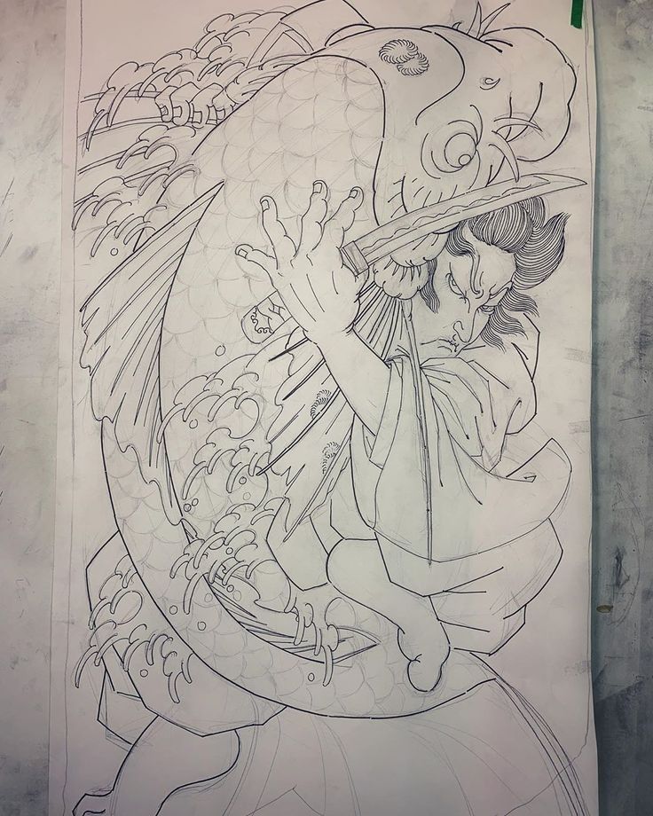 900+ ý tưởng hay nhất về Samurai tattoo trong 2026