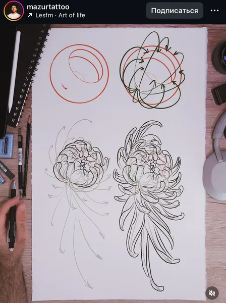 flowers tattoo