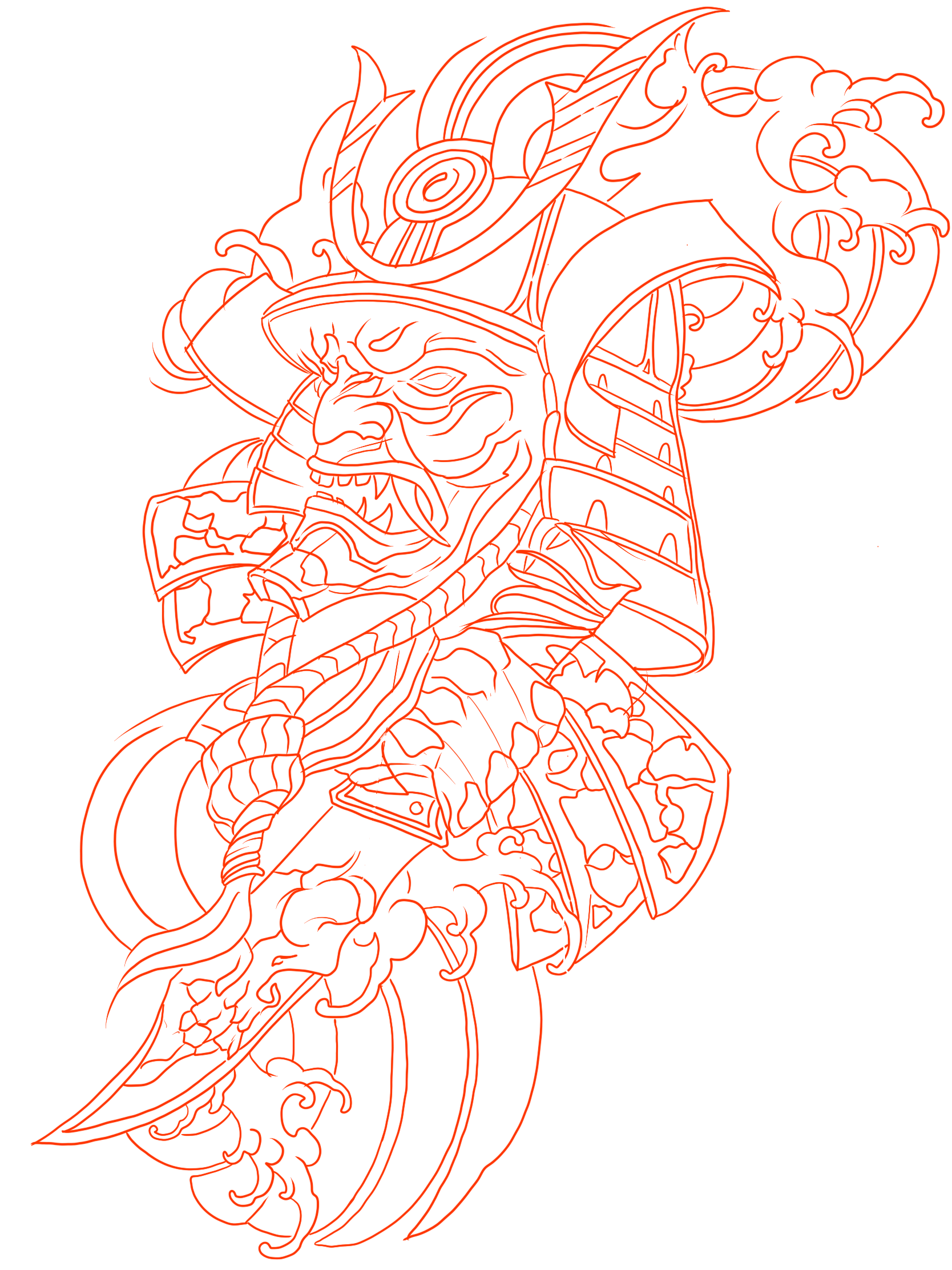 900+ ý tưởng hay nhất về Samurai tattoo trong 2026