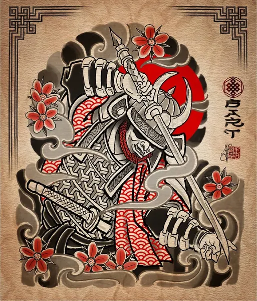 900+ ý tưởng hay nhất về Samurai tattoo trong 2026