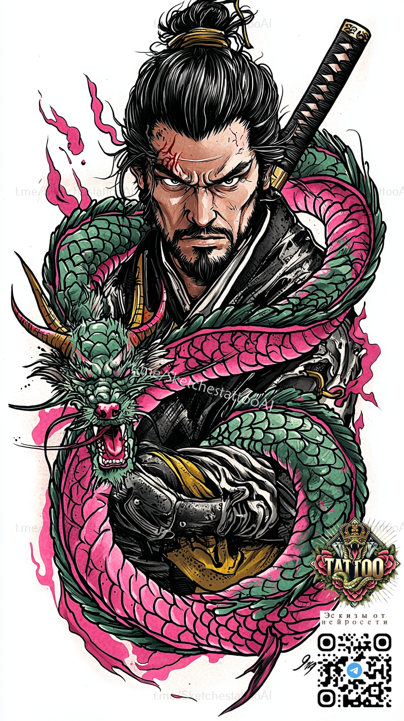 900+ ý tưởng hay nhất về Samurai tattoo trong 2026