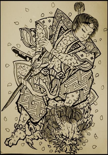 900+ ý tưởng hay nhất về Samurai tattoo trong 2026