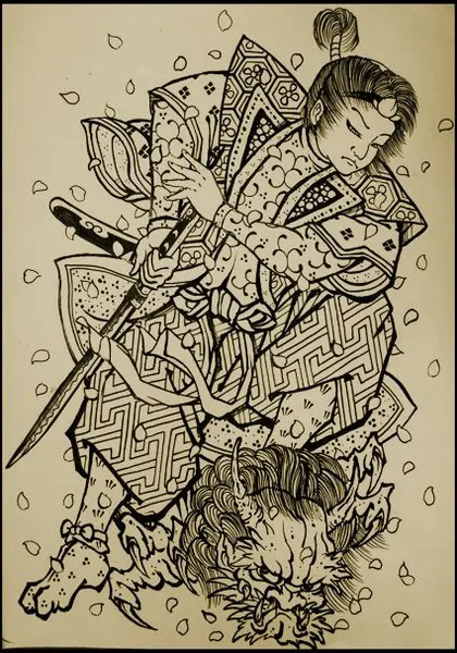 900+ ý tưởng hay nhất về Samurai tattoo trong 2026