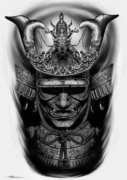 Samurai tattoo idea