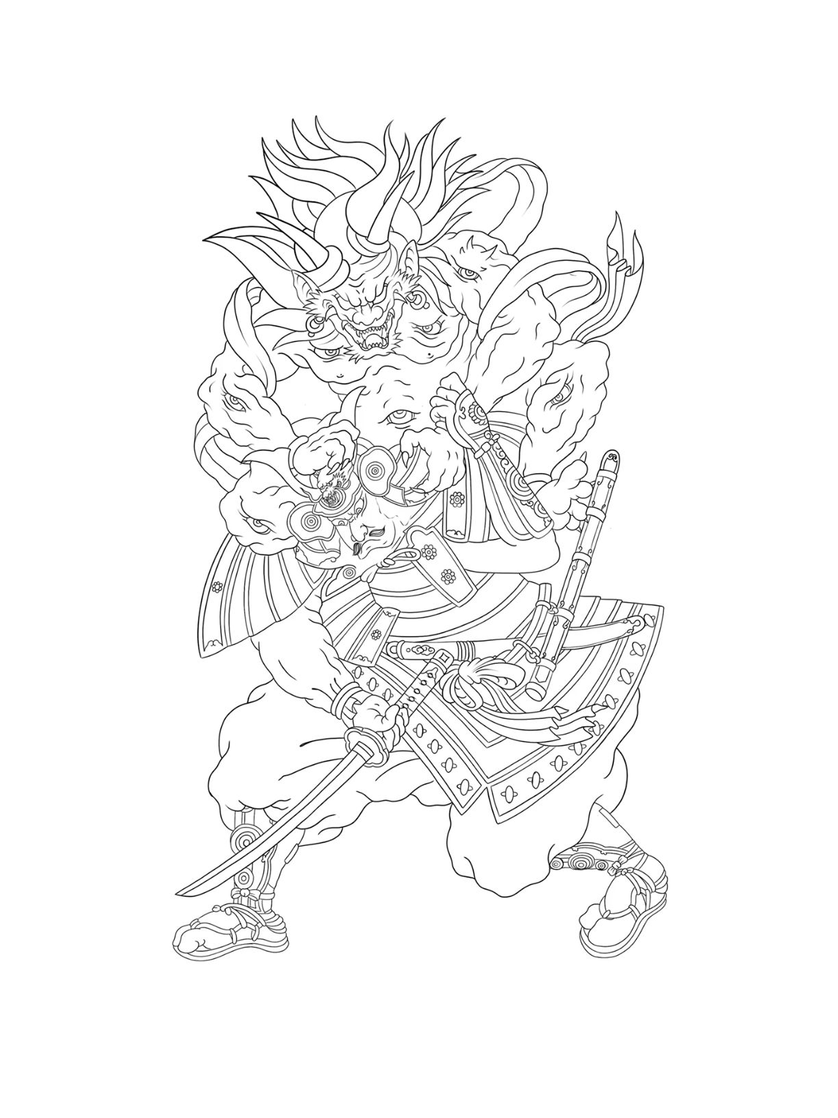 900+ ý tưởng hay nhất về Samurai tattoo trong 2026