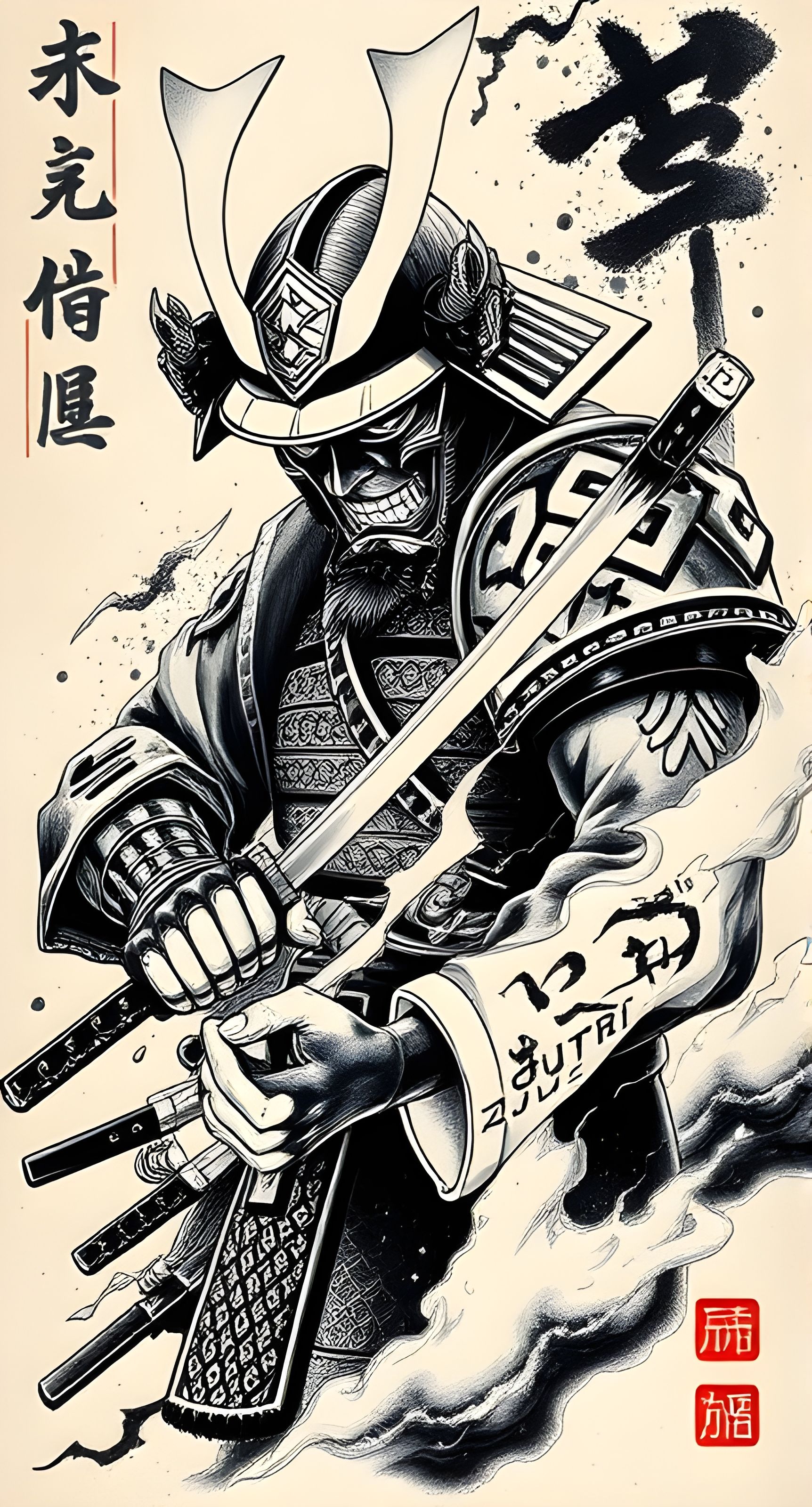 900+ ý tưởng hay nhất về Samurai tattoo trong 2026