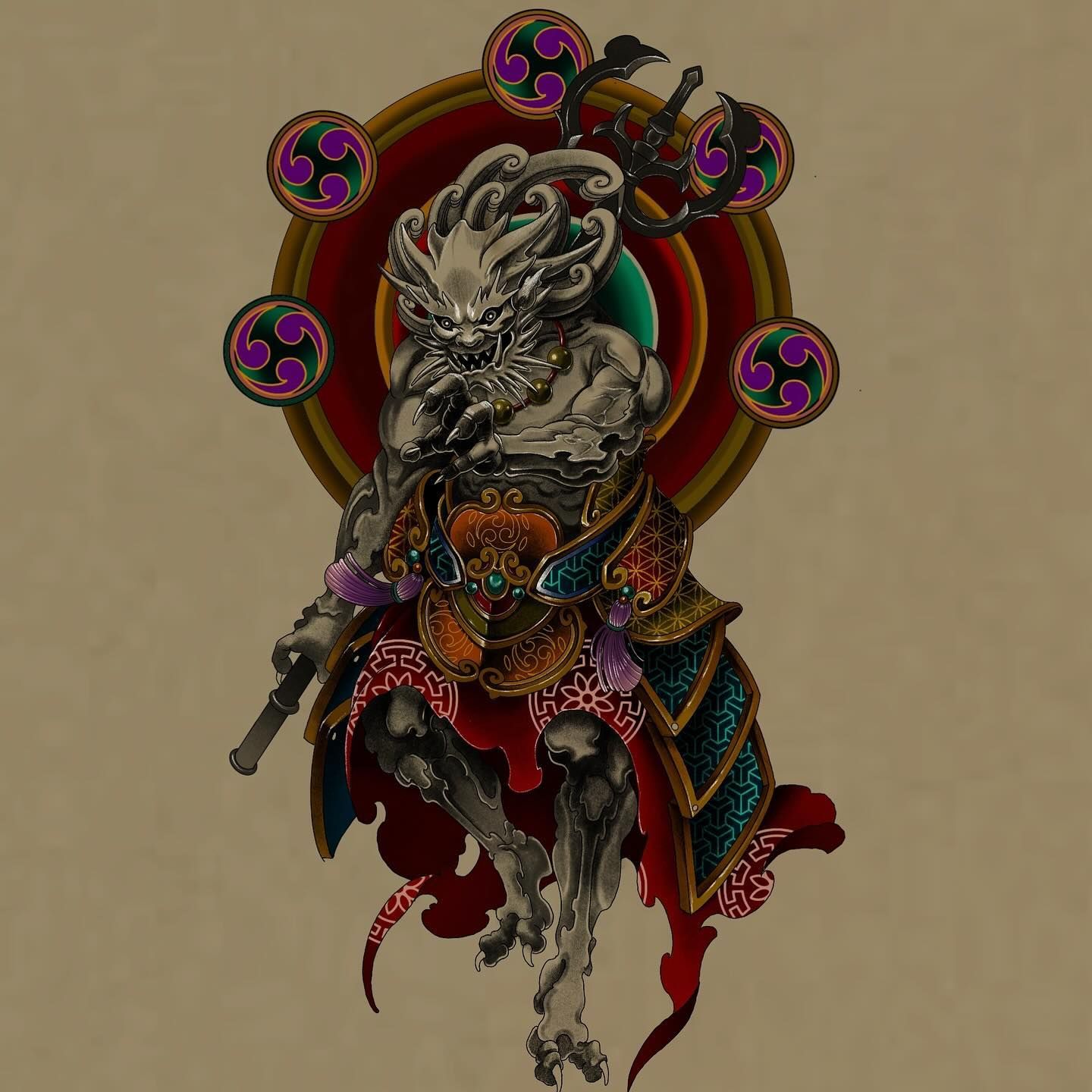 900+ ý tưởng hay nhất về Samurai tattoo trong 2026