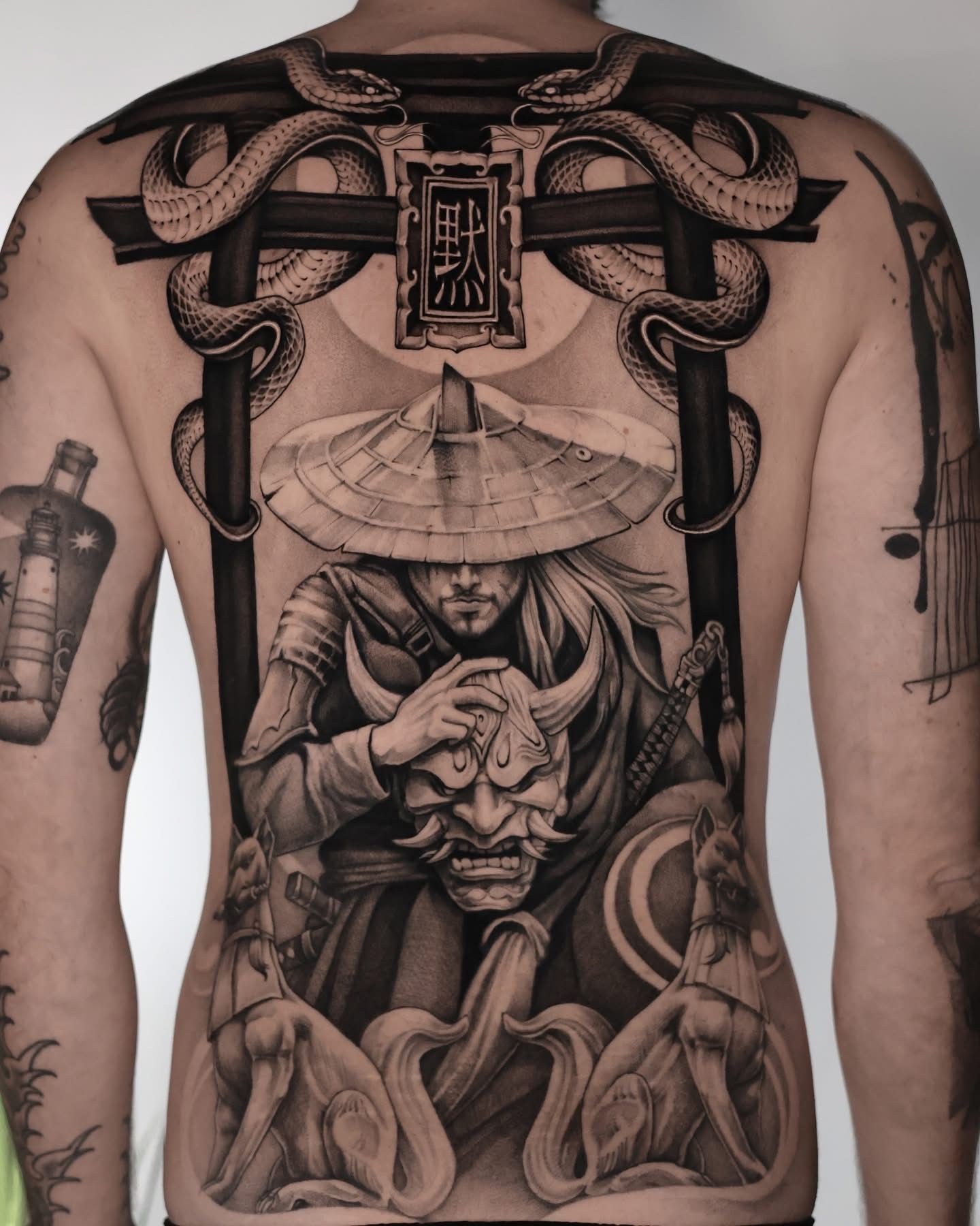 900+ ý tưởng hay nhất về Samurai tattoo trong 2026