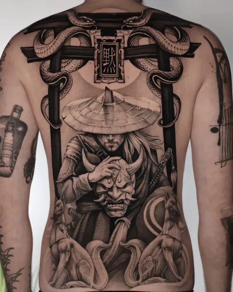 900+ ý tưởng hay nhất về Samurai tattoo trong 2026